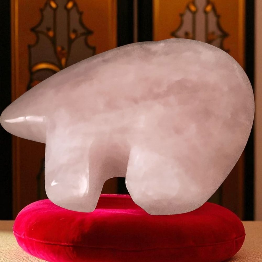 ROSE Quartz Bear